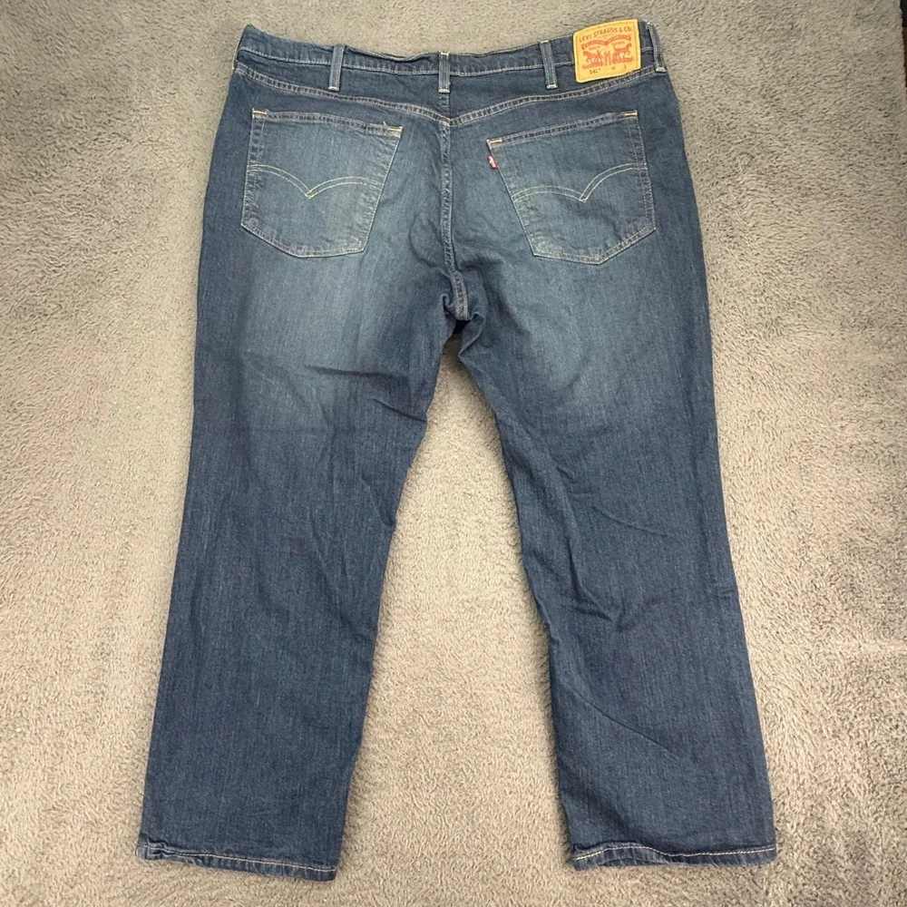Levi's 541‎ Athletic Taper Jeans Mens 44x29 Blue Denim Stretch 18757-0003